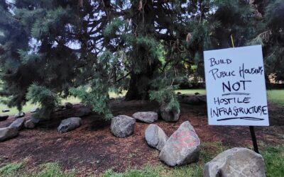 Community responds to hostile infrastructure in St. David’s Park
